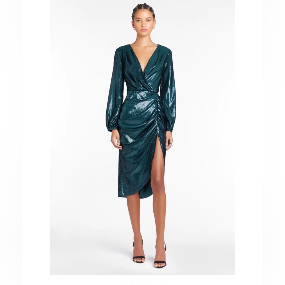 Amanda Uprichard Roma dress in Ansella  Burnout
